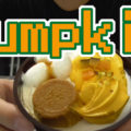 秋のかぼちゃパフェ マロンムースとかぼちゃプリン(ドンレミー)、秋の味覚Pumpkin!
